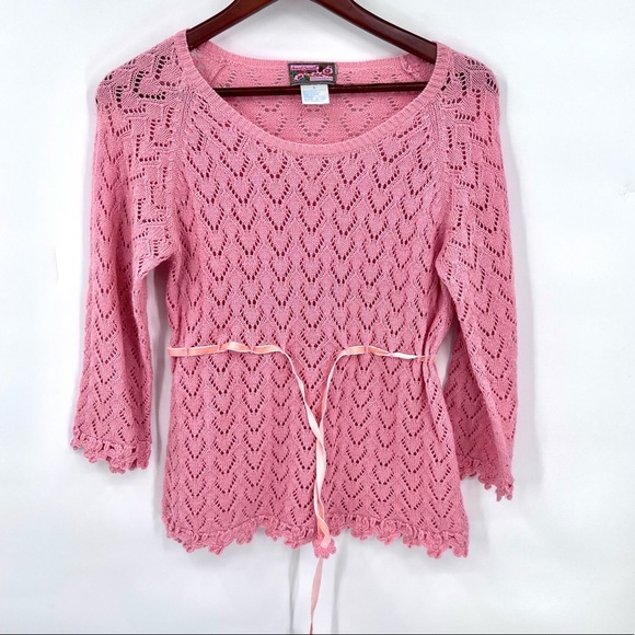 April Cornell Sweaters - Retro April Cornell  Knitted Light Sweater